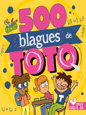 cover image of 500 blagues de Toto